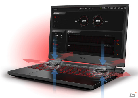 AcerからゲーミングノートパソコンNitro 5の新モデル「AN515-58-A96Y6」が発売―第12世代 Core i9プロセッサーを搭載の画像5