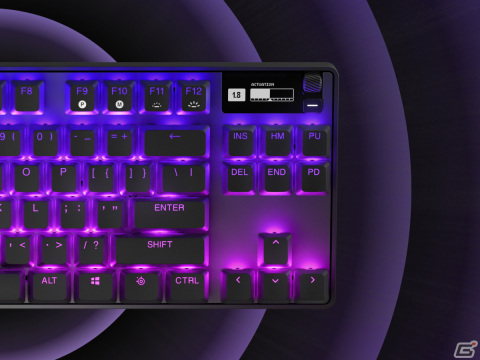 SteelSeriesからゲーミングキーボード「Apex Pro TKL 2023」が登場―OmniPoint2.0を搭載し従来と比べて11倍速く反応の画像12