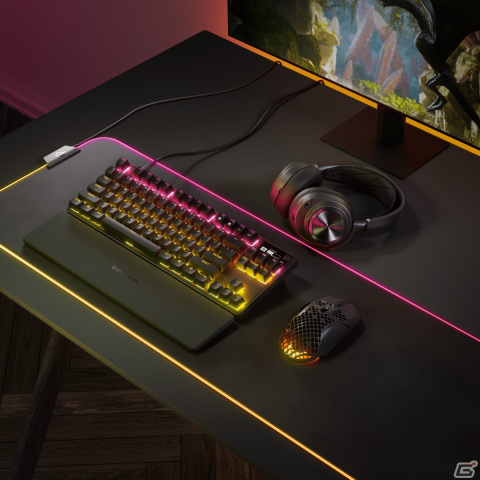 SteelSeriesからゲーミングキーボード「Apex Pro TKL 2023」が登場―OmniPoint2.0を搭載し従来と比べて11倍速く反応の画像6