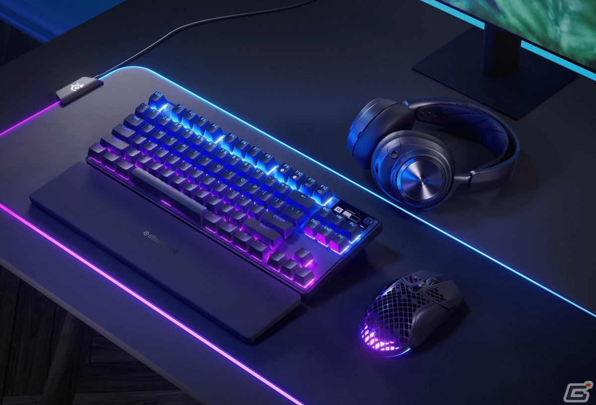SteelSeriesからゲーミングキーボード「Apex Pro TKL 2023」が登場―OmniPoint2.0を搭載し従来と比べて11倍速く反応の画像1