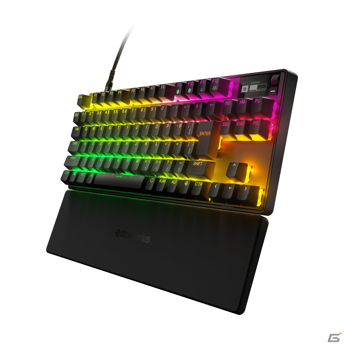 SteelSeriesからゲーミングキーボード「Apex Pro TKL 2023」が登場―OmniPoint2.0を搭載し従来と比べて11倍速く反応の画像3