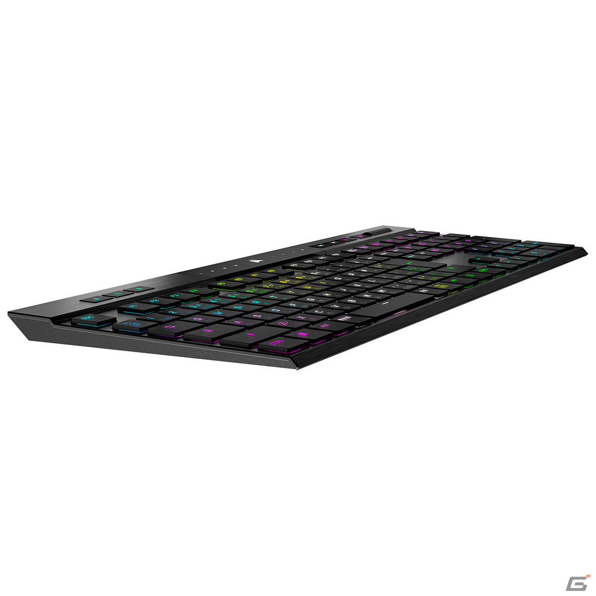 薄型メカニカルゲーミングキーボード「CORSAIR K100 AIR WIRELESS」が11月5日に発売―わずか11～17mmの極薄筐体の画像4