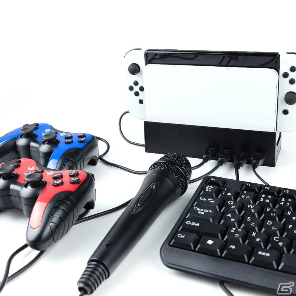ヨコ置きにすると“いい角度”でSwitchを取り出しやすい「Switch 有機ELモデルドック用 寝かせて立たせて 2Way スタンドハブ」が発売！の画像4