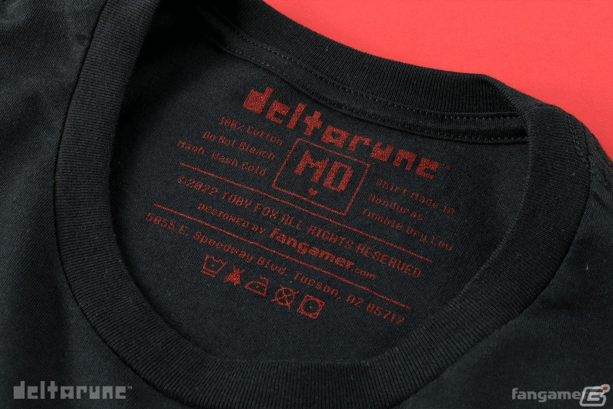 「いまがチャソス！Tシャツ」や「クイーンのグラス」など「DELTARUNE」最新グッズ4点がFangamer Japanで販売開始！の画像6