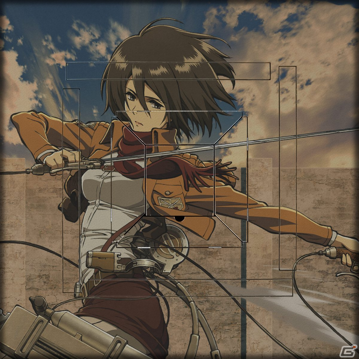 「セガNET麻雀 MJ」シリーズにて「進撃の巨人」とのコラボが開始！エレンやミカサ、リヴァイらデザインのアイテムが登場の画像36
