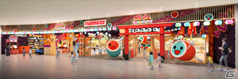 アミューズメント施設「namco 太鼓の達人毎日おまつりだドン！ららぽーと堺店」が11月8日にオープン！の画像2