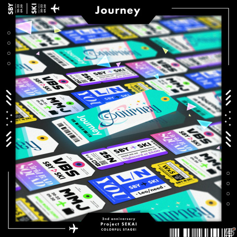 「プロセカ」DECO*27さん書き下ろしの2周年アニバーサリーソング「Journey」（セカイver.）が各種音楽配信サービスに登場！の画像1