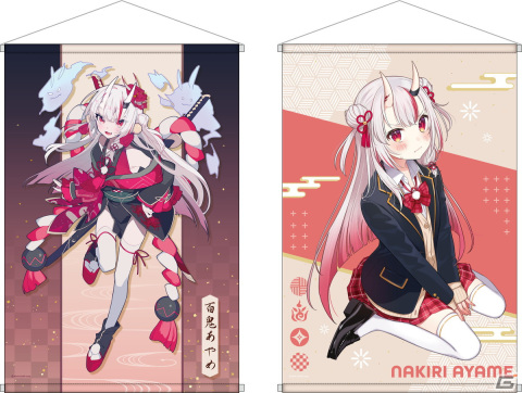 「カプとれ」でホロライブ所属VTuber百鬼あやめさんとのコラボが11月4日より開始！描きおろしイラストのプライズ景品が登場の画像5