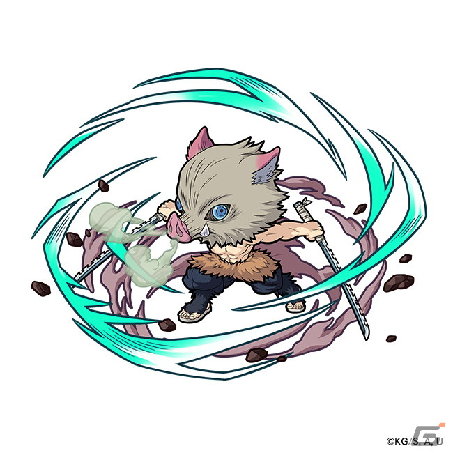 「ポコロンダンジョンズ」とアニメ「鬼滅の刃」の初コラボ企画が開催！「最終選別 竈門炭治郎（★7）」が出るまで引けるガチャもの画像6