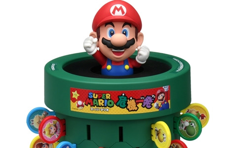 パーティーゲーム「スーパーマリオ危機一発」が12月10日に発売！土管からマリオがジャンプする姿を再現