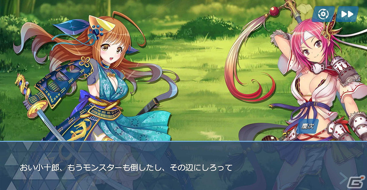ブラウザゲーム「戦国の神刃姫」がスマホ向けアプリとして再登場！美少女タクティクスRPG「神刃姫：改」の事前登録受付が開始の画像3