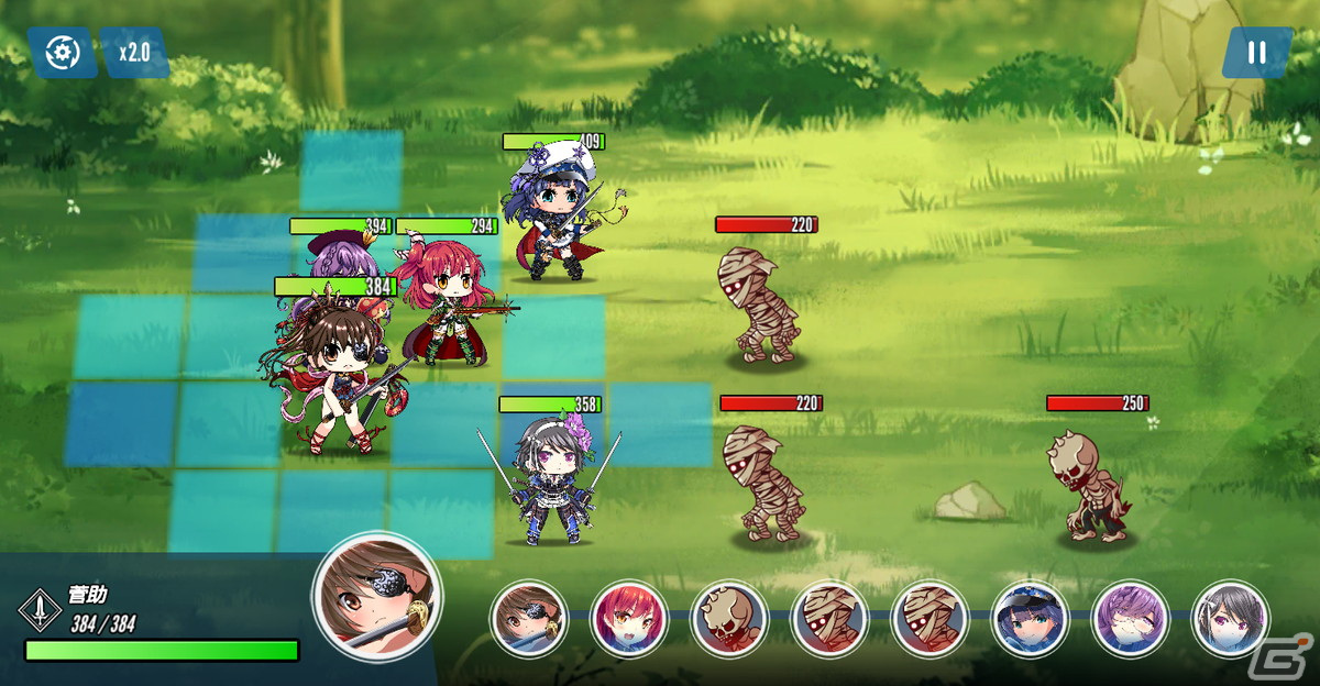 ブラウザゲーム「戦国の神刃姫」がスマホ向けアプリとして再登場！美少女タクティクスRPG「神刃姫：改」の事前登録受付が開始の画像5