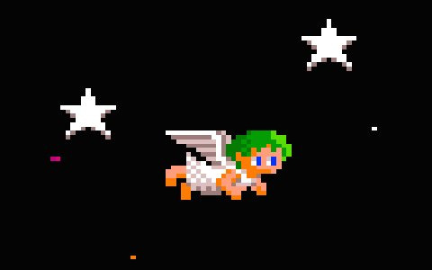 「アーケードアーカイブス 悪戯天使」がPS4/Switchで11月4日より配信！星を繋げて星座を完成させるアクションゲーム