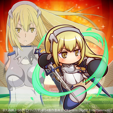 「実況パワフルサッカー」にヘスティア、アイズ、リューが登場！アニメ「ダンまちIV」コラボが開催の画像3