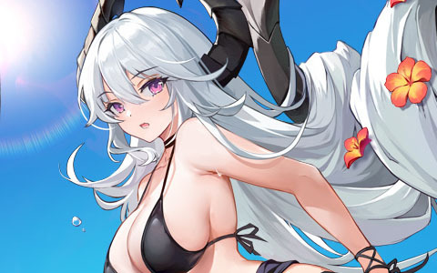 「Echocalypse -緋紅の神約-」SSR進化体ニーズヘッグ水着スキンとガチャアイテムがもらえる7日間限定ログインイベント開催！