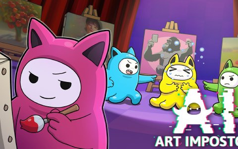 “AIイラスト生成”を活用したお絵描きパーティーゲーム「AIアートインポスター」がSteam/iOS/Android向けに配信開始！