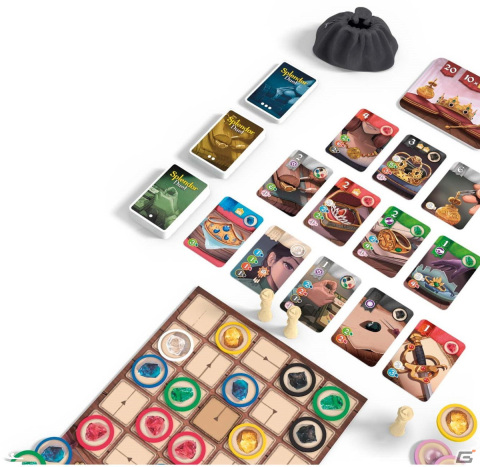 2人専用アナログゲーム「宝石の煌き：デュエル」日本語版が11月下旬に発売―2014年ドイツ年間ゲーム大賞最終候補の作品の画像2