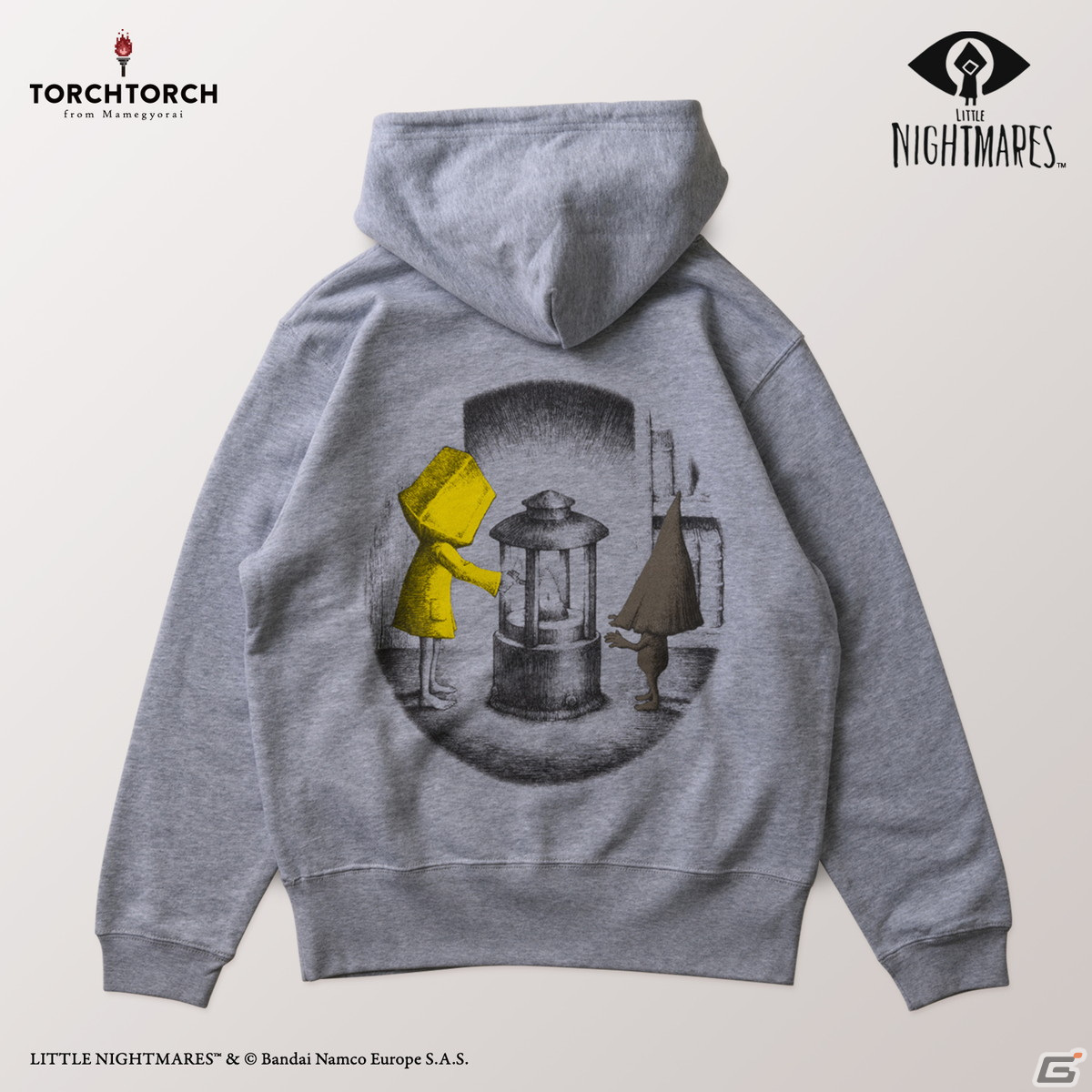 「リトルナイトメア」描き下ろしオリジナルイラストのコラボパーカー2種がTORCH TORCHより2023年1月に発売！の画像17