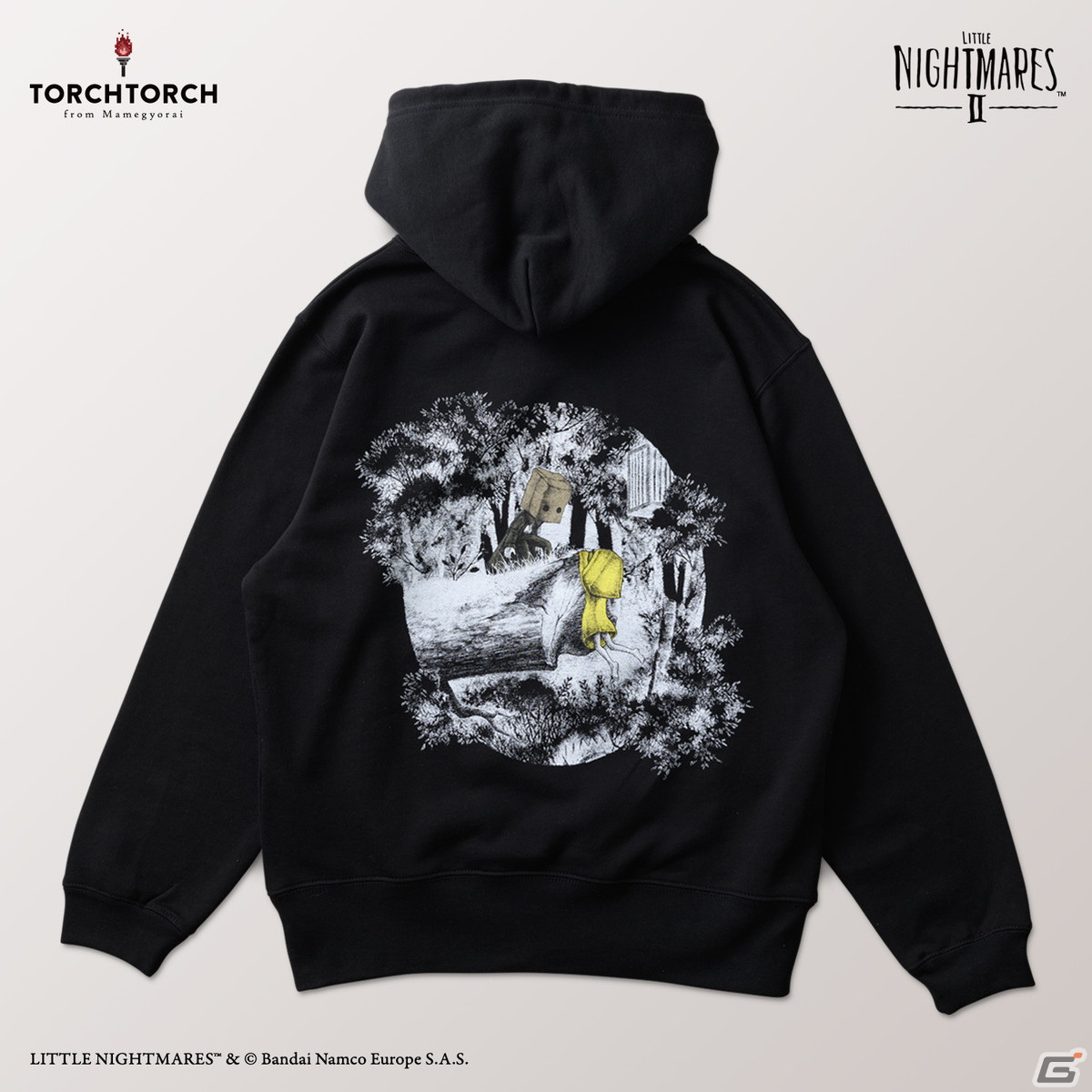 「リトルナイトメア」描き下ろしオリジナルイラストのコラボパーカー2種がTORCH TORCHより2023年1月に発売！の画像41