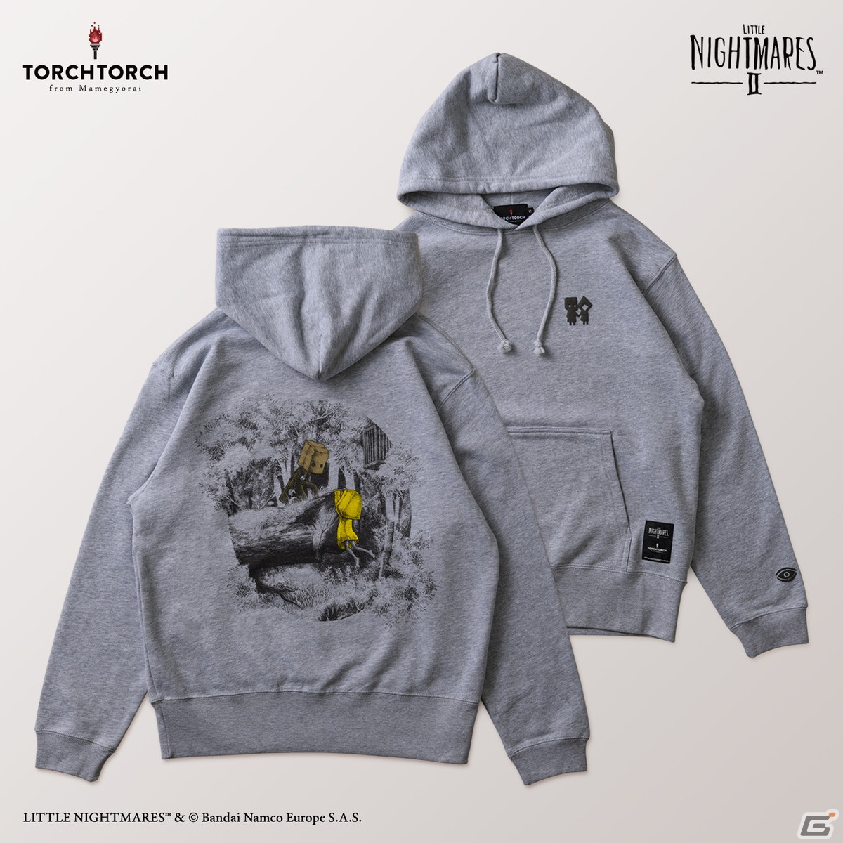 「リトルナイトメア」描き下ろしオリジナルイラストのコラボパーカー2種がTORCH TORCHより2023年1月に発売！の画像50