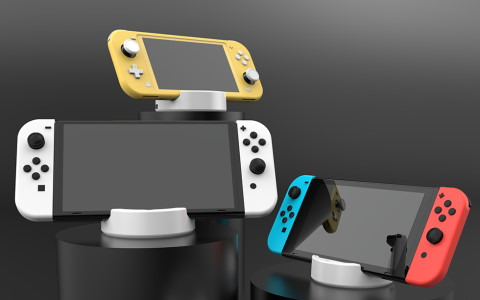 USBコントローラーなどを接続できるSwitch/Switch Lite用「2ポートUSBハブ充電スタンド」が11月下旬に発売！