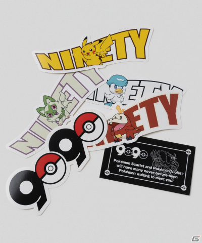 ストリートブランド・9090とポケモンのコラボアイテムが11月12日よりSTUDIOUSで販売！の画像10