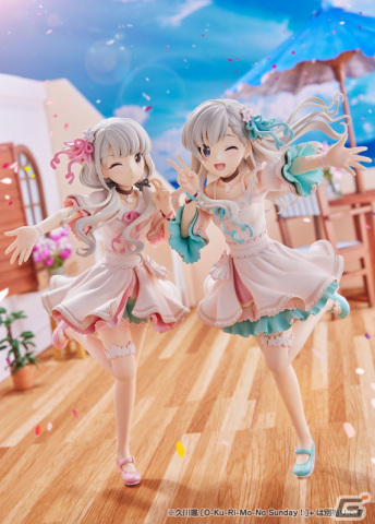 「アイドルマスター シンデレラガールズ」久川颯、久川凪が［O-Ku-Ri-Mo-No Sunday!］+の衣装でフィギュア化！の画像2