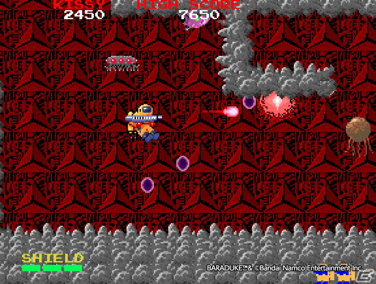 1985年に発売されたアクションゲームがPS4/Switchに登場！「アーケードアーカイブス バラデューク」が11月10日に配信決定の画像2