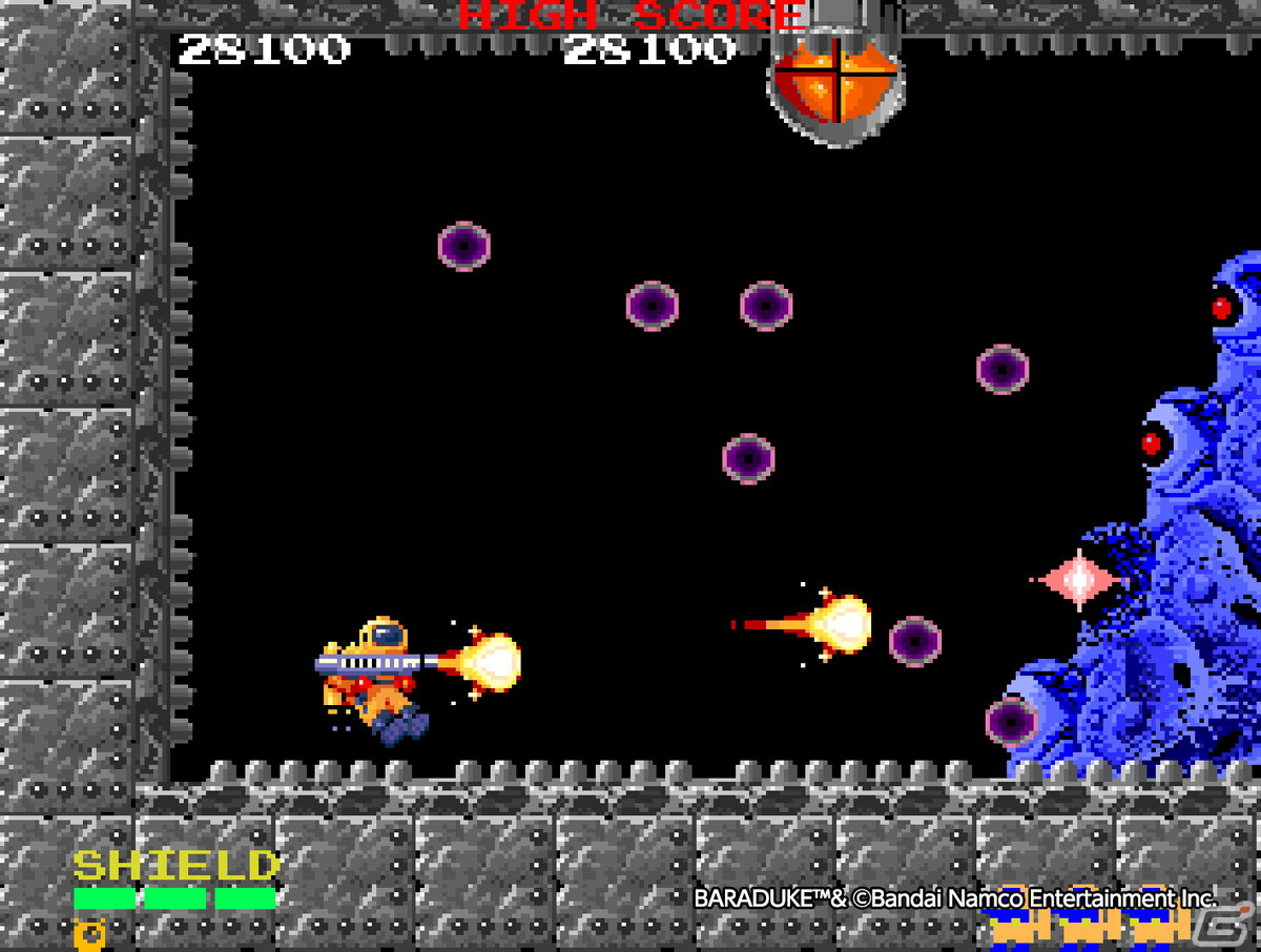 1985年に発売されたアクションゲームがPS4/Switchに登場！「アーケードアーカイブス バラデューク」が11月10日に配信決定の画像3