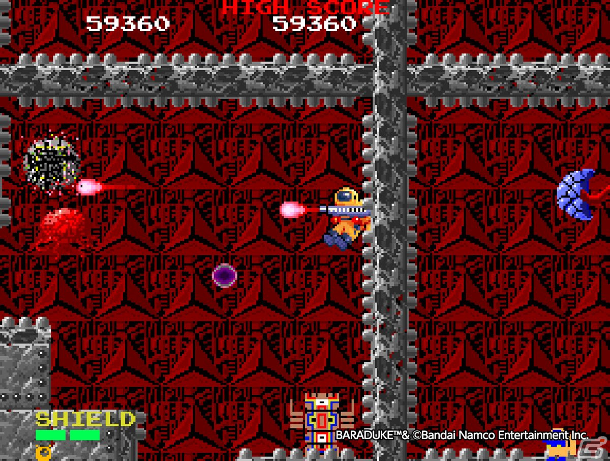 1985年に発売されたアクションゲームがPS4/Switchに登場！「アーケードアーカイブス バラデューク」が11月10日に配信決定の画像5