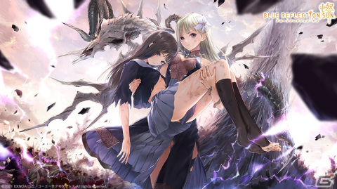「BLUE REFLECTION SUN/燦」男性主人公のイラストと少女たちの“イローデッド”姿が公開！第2弾キービジュアル＆PVもチェックの画像2