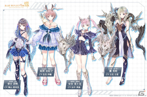 「BLUE REFLECTION SUN/燦」男性主人公のイラストと少女たちの“イローデッド”姿が公開！第2弾キービジュアル＆PVもチェックの画像4