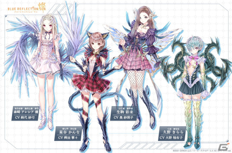 「BLUE REFLECTION SUN/燦」男性主人公のイラストと少女たちの“イローデッド”姿が公開！第2弾キービジュアル＆PVもチェックの画像5
