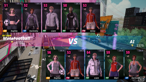 5vs5のリアルタイムサッカーゲーム「META FOOTBALL」が配信中！ブロックチェーン機能も提供予定の画像3