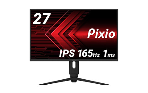 PixioからWQHDでリフレッシュレート165HzのIPSパネルを採用した27インチゲーミングモニター「PX277 PRO」が登場