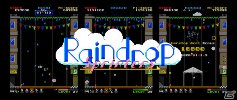 フリーゲーム「Raindrop」がパワーアップしてSwitchに登場！「Raindrop Sprinters」が2023年初頭に発売決定の画像1