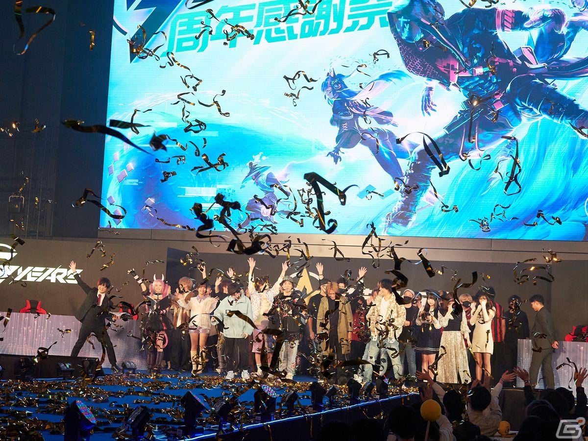 「荒野行動」手越祐也さんのライブステージなどを披露した5周年記念感謝祭の公式レポートが到着！えなこさんは記念スキンのコスプレで登場の画像2
