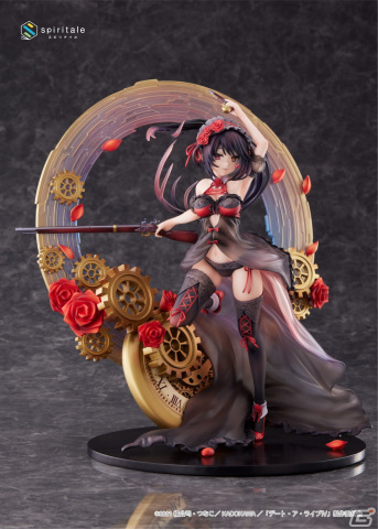 spiritale「デート・ア・ライブIV 時崎狂三～ランジェリー水着ver.～ 1/7スケールフィギュア」が予約受付中の画像2