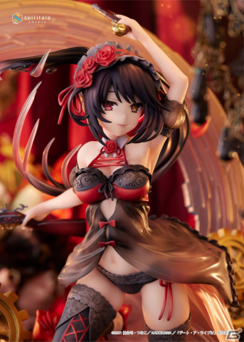 spiritale「デート・ア・ライブIV 時崎狂三～ランジェリー水着ver.～ 1/7スケールフィギュア」が予約受付中の画像3