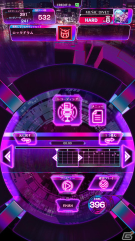 「MUSIC DIVER」12月1日に迫る稼働日に向けて正式稼働版を先行体験！「クリエイトダイブ」や「Battle Dive」もお披露目の画像24
