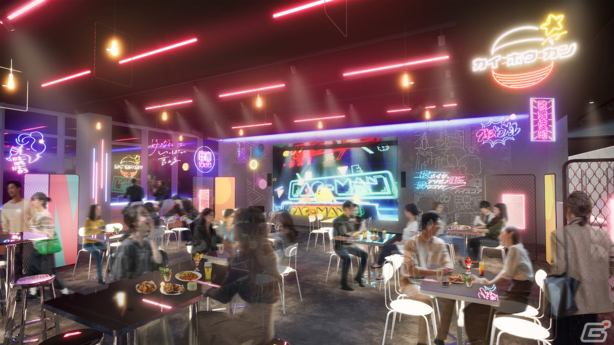 「namco TOKYO」が東急歌舞伎町タワーに2023年4月14日に出店！「アソベル・ノメル・ツナガレル」がコンセプトのナイトマーケット向け新ブランドの画像4