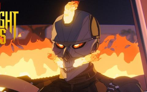 「マーベル ミッドナイト・サンズ」ロビー・レイエスがゴーストライダーになる姿を描いたショート動画#3「地獄の走り屋」が公開
