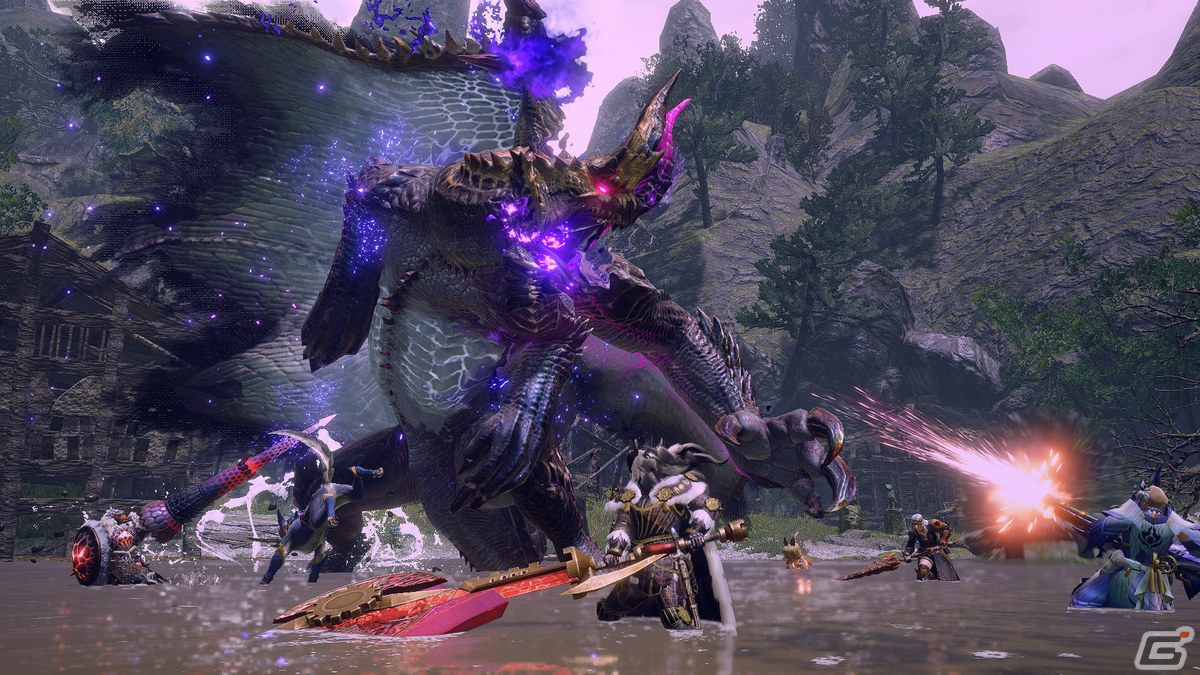 渾沌に呻くゴア・マガラ”が登場する「モンスターハンターライズ：サン