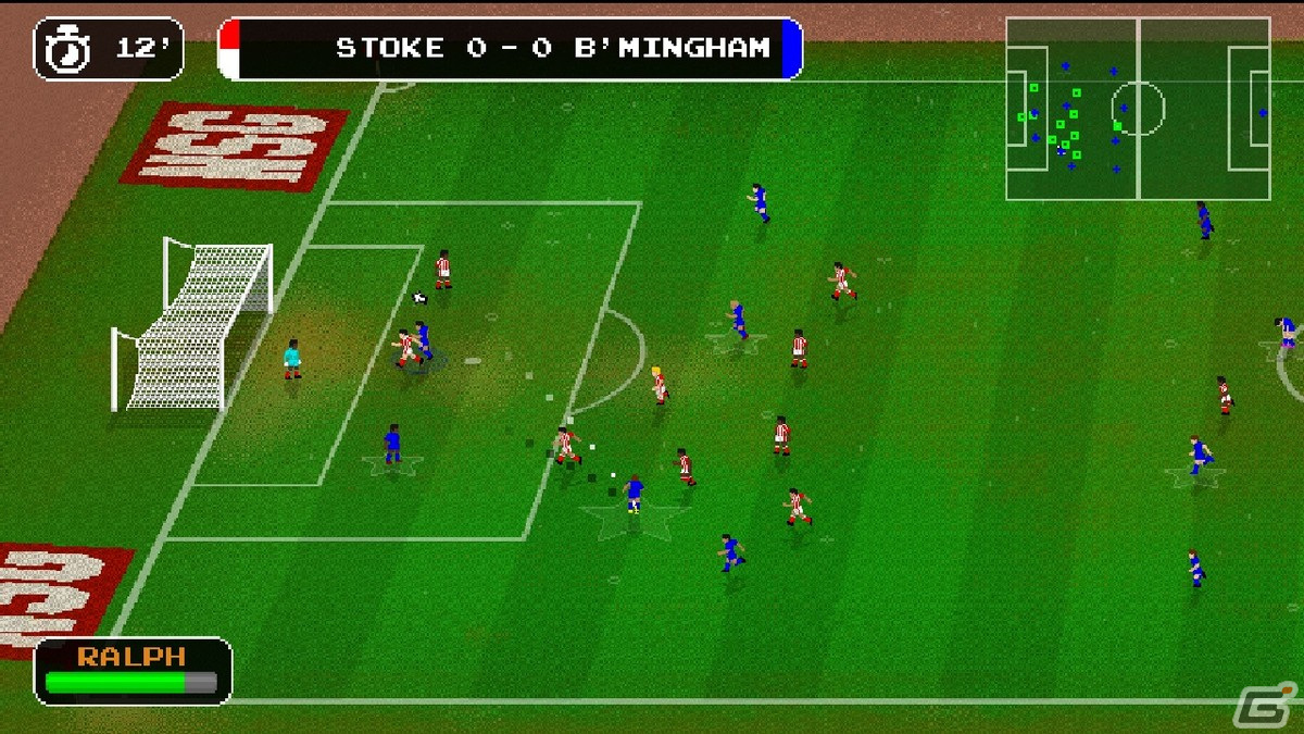 アクションとチームマネジメントを両方楽しめるサッカーゲーム「サッカークラブライフ レトロゴール」がSwitch向けに配信開始！の画像2