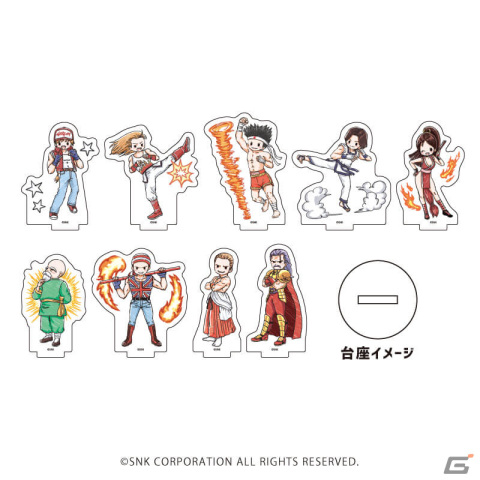 「KOF15」と「餓狼伝説SPECIAL」のポップアップストアが開催！アクリルぷちスタンドなどオリジナルグッズがラインアップの画像5