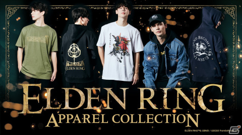 「ELDEN RING」をテーマにしたアパレルコレクションが登場！褪せ人柄やマレニア柄のTシャツなど全7種がラインナップの画像1