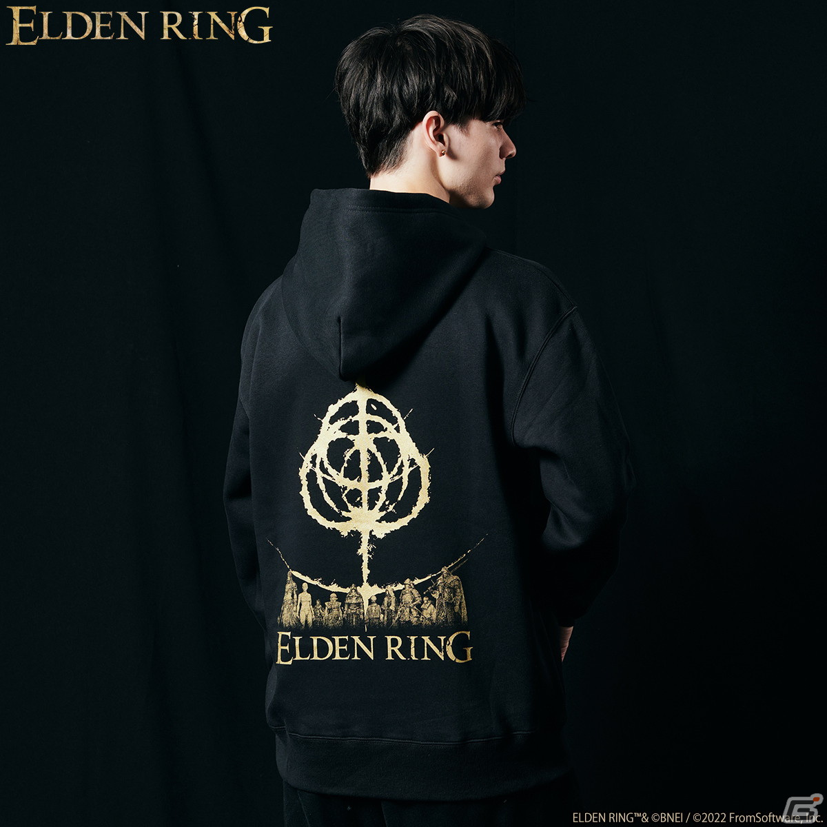 「ELDEN RING」をテーマにしたアパレルコレクションが登場！褪せ人柄やマレニア柄のTシャツなど全7種がラインナップの画像12