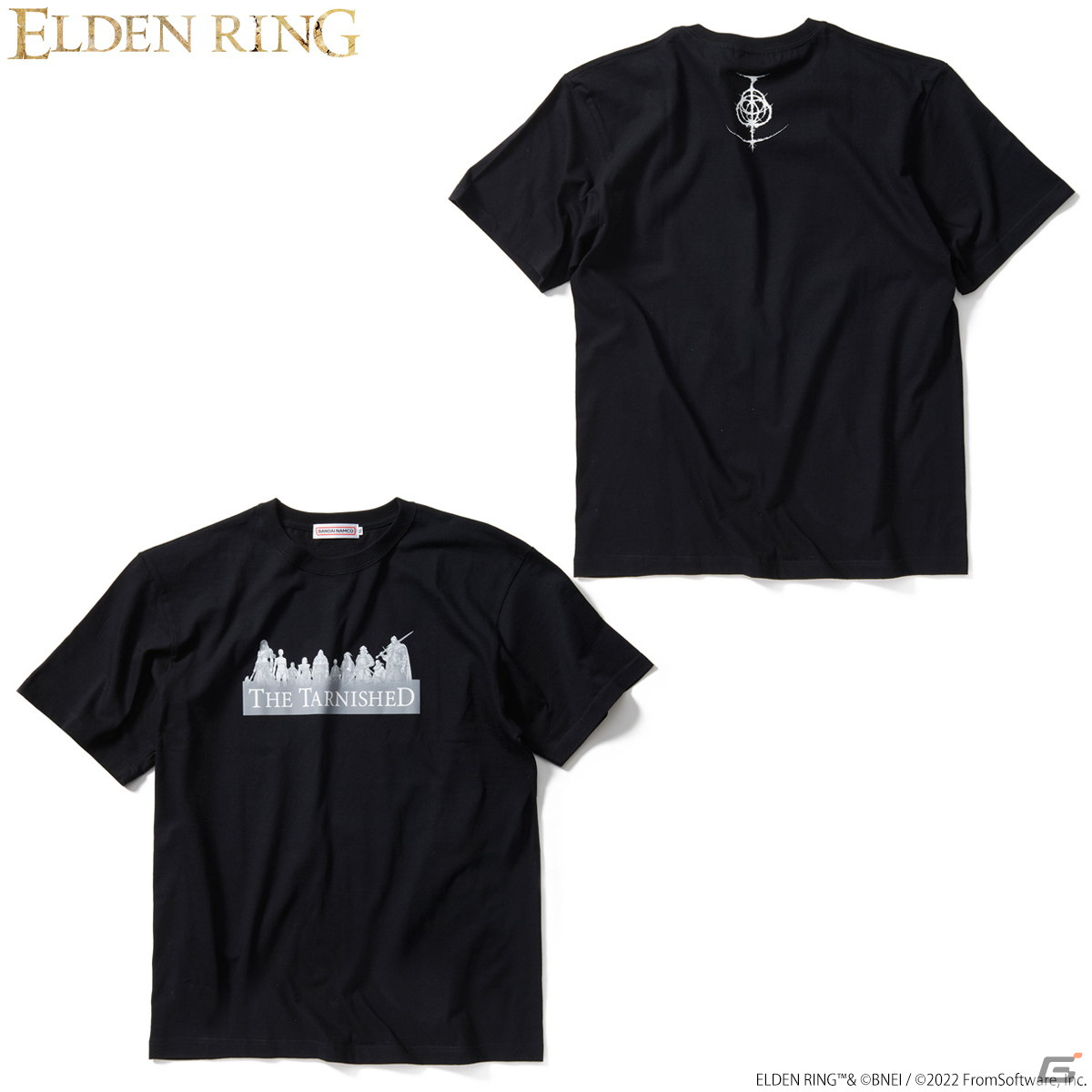 「ELDEN RING」をテーマにしたアパレルコレクションが登場！褪せ人柄やマレニア柄のTシャツなど全7種がラインナップの画像2