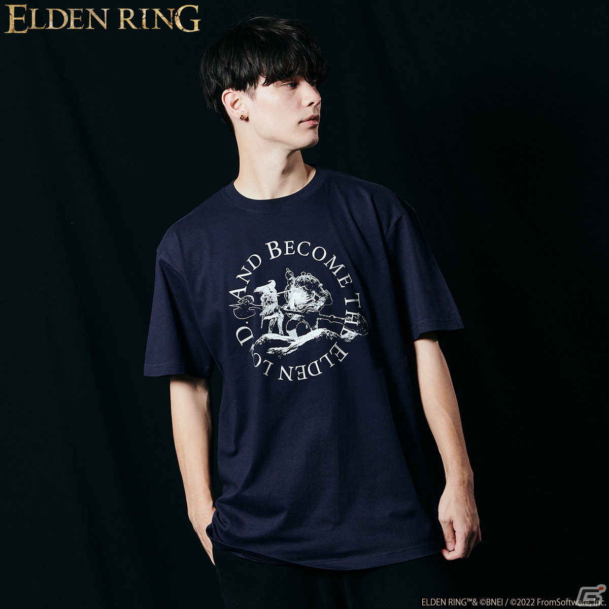 「ELDEN RING」をテーマにしたアパレルコレクションが登場！褪せ人柄やマレニア柄のTシャツなど全7種がラインナップの画像5