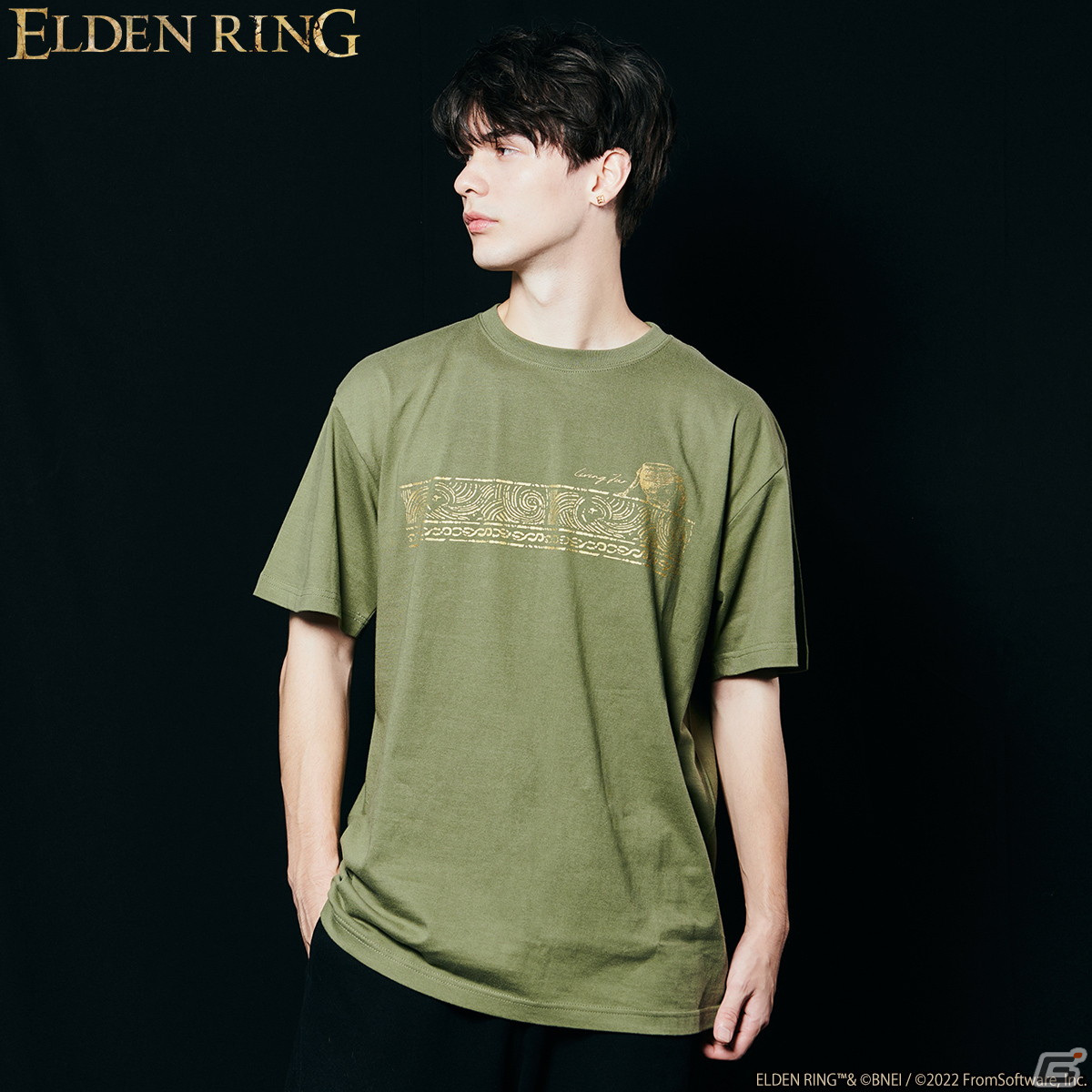 「ELDEN RING」をテーマにしたアパレルコレクションが登場！褪せ人柄やマレニア柄のTシャツなど全7種がラインナップの画像9